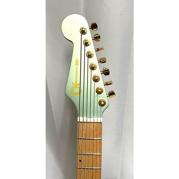 Used Charvel Used Charvel Angel Vivaldi DK24-7 Nova Satin Sage Green Solid Body Electric Guitar