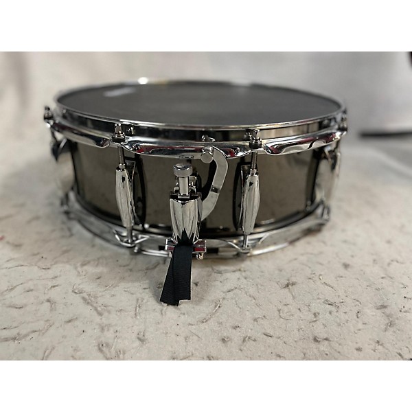 Used Gretsch Drums Used Gretsch Drums 14X5.5 Black Nickel Over Steel Drum Black