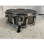 Used Gretsch Drums Used Gretsch Drums 14X5.5 Black Nickel Over Steel Drum Black