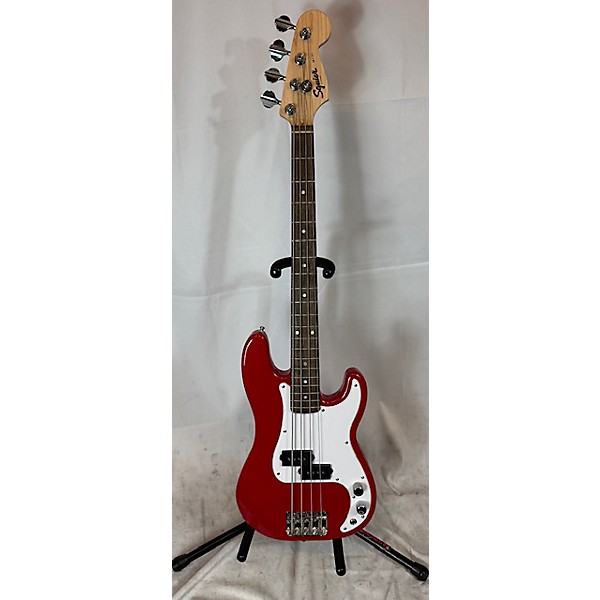 Used Squier Mini P Bass Electric Bass Guitar