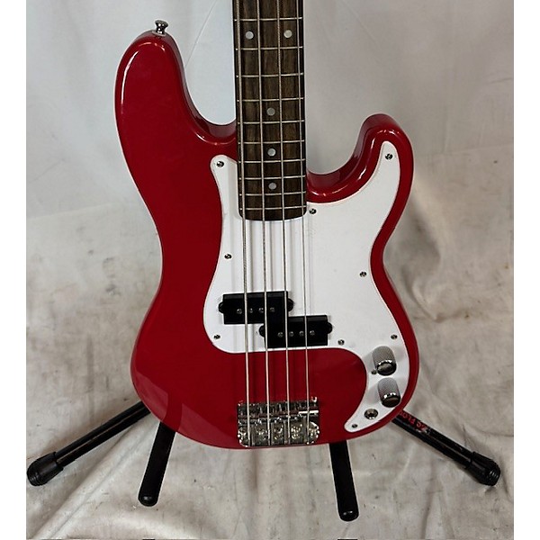 Used Squier Mini P Bass Electric Bass Guitar