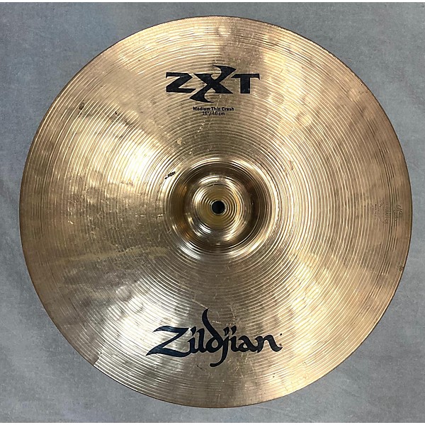 Used Zildjian 16in ZXT Medium Thin Crash Cymbal