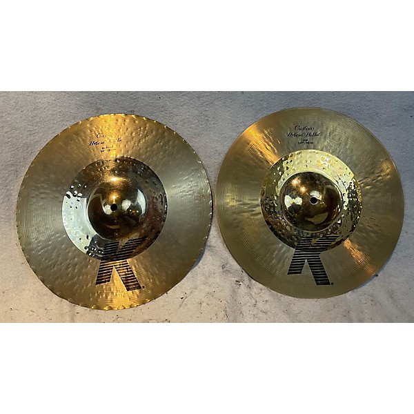 Used Zildjian Used Zildjian 14in K Custom Hybrid Hi Hat Pair Cymbal