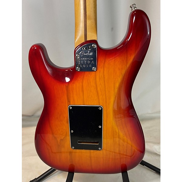 Used Fender Used Fender American Ultra Luxe Stratocaster Sunburst Solid Body Electric Guitar