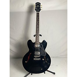 Used Epiphone Used Epiphone ES335 Black Hollow Body Electric Guitar