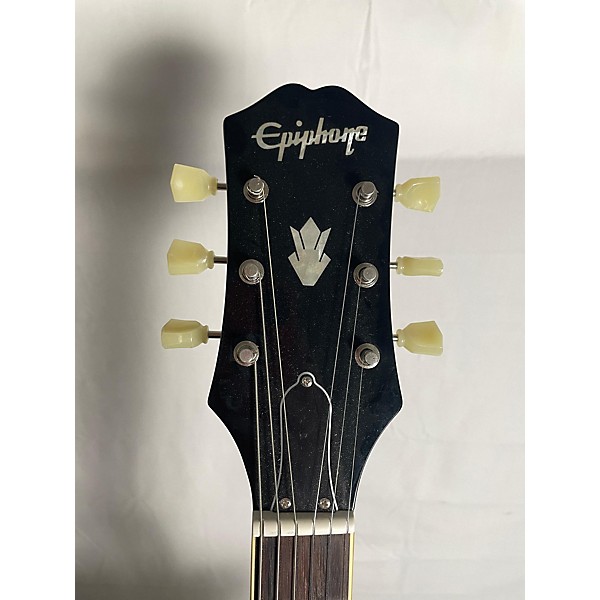 Used Epiphone Used Epiphone ES335 Black Hollow Body Electric Guitar