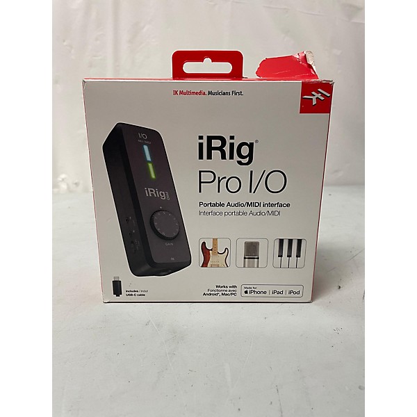 Used IK Multimedia Used IK Multimedia IRig Pro I/O