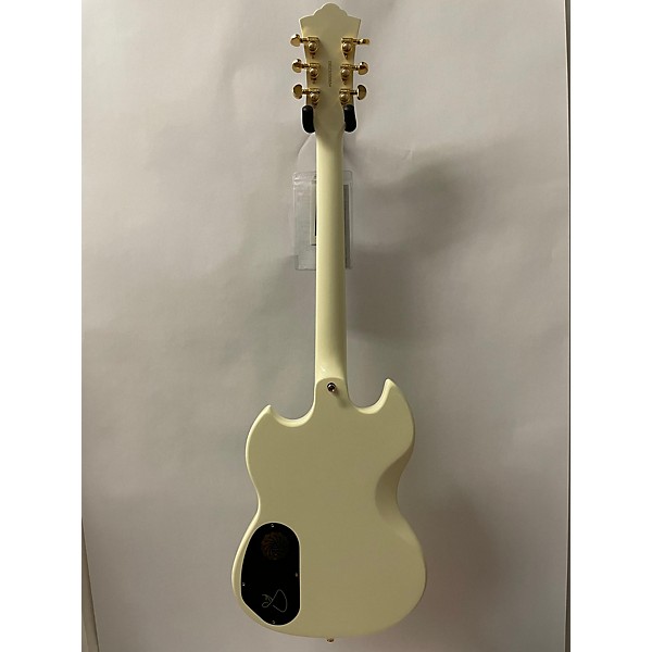 Used Guild Used Guild Polara Kim Thayil Signature Electric Guitar Vintage White Solid Body Electric Guitar