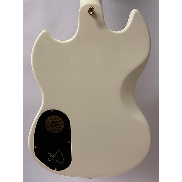 Used Guild Used Guild Polara Kim Thayil Signature Electric Guitar Vintage White Solid Body Electric Guitar