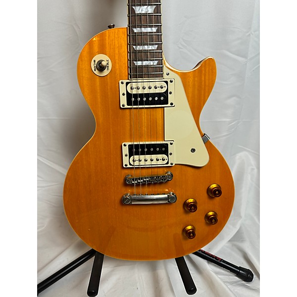 Used Epiphone Used Epiphone Les Paul Traditional Pro Natural Solid Body Electric Guitar