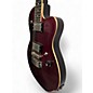 Used Hagstrom D2h Red Sparkle Solid Body Electric Guitar