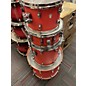 Used Ludwig Used Ludwig 4 piece Neusonic Cherry/ Maple Coral Red Drum Kit