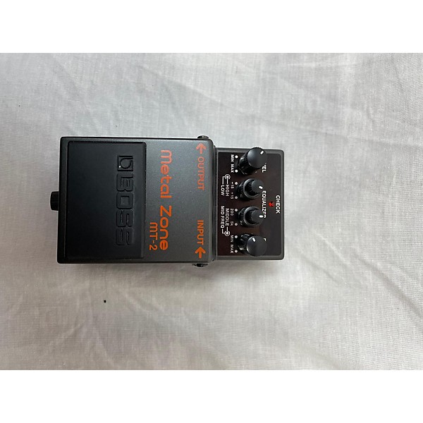 Used BOSS Used BOSS MT2 Metal Zone Distortion Effect Pedal