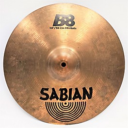 Used SABIAN Used SABIAN 14in B8 Hi Hat Pair Cymbal