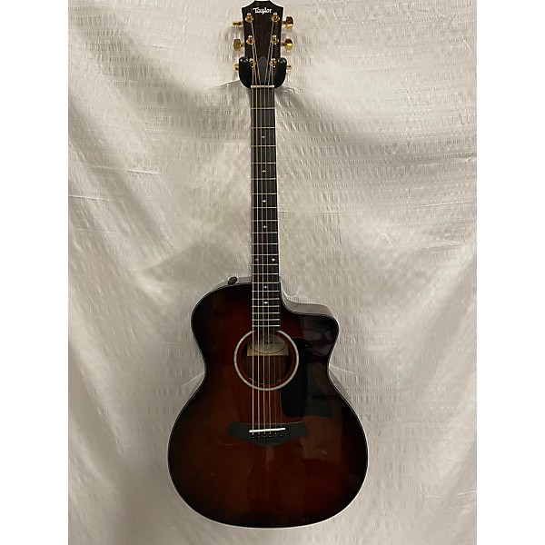 Used Taylor Used Taylor 224CEKDLX Shaded Edge Burst Acoustic Electric Guitar