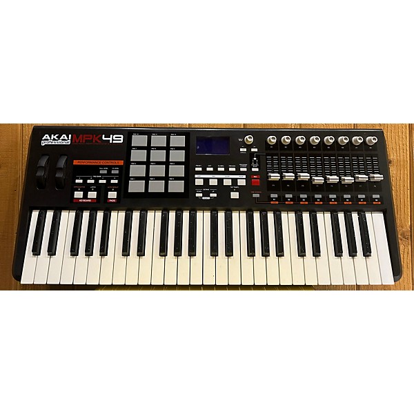 Used Akai Professional MPK49 49 Key MIDI Controller