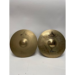 Used Zildjian Used Zildjian 14in A Custom Hi Hat Pair Cymbal