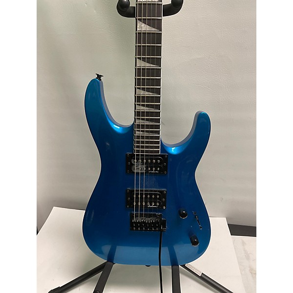 Used Jackson Used Jackson JS22 Dinky Metallic Blue Solid Body Electric Guitar