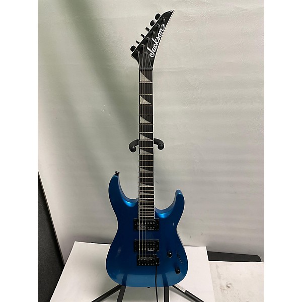 Used Jackson Used Jackson JS22 Dinky Metallic Blue Solid Body Electric Guitar