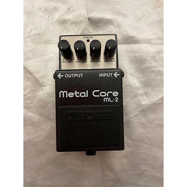 Used BOSS Used BOSS ML2 Metal Core Distortion Effect Pedal