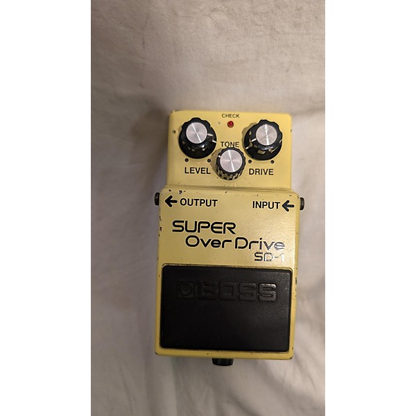 Used BOSS SD1 MIJ Effect Pedal