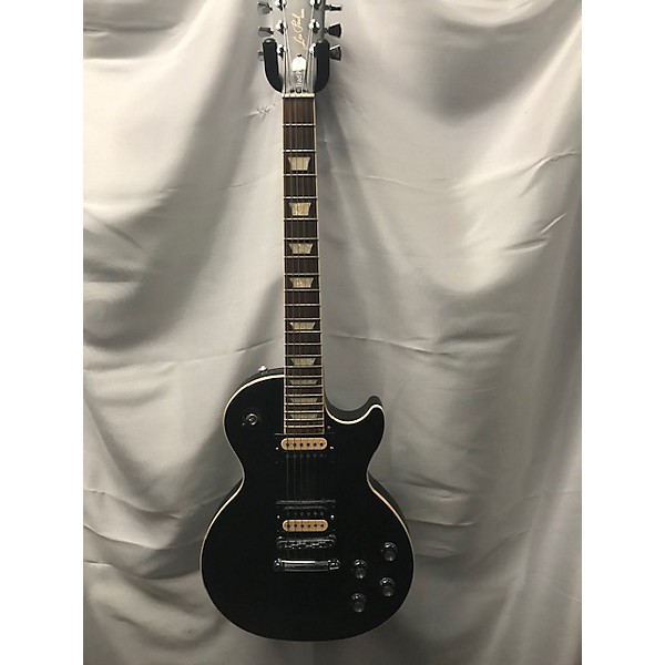 Used Gibson Used Gibson Les Paul Traditional Pro V Black Solid Body Electric Guitar