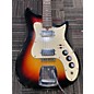 Vintage Kapa Vintage 1970s Kapa Continental Sunburst Solid Body Electric Guitar