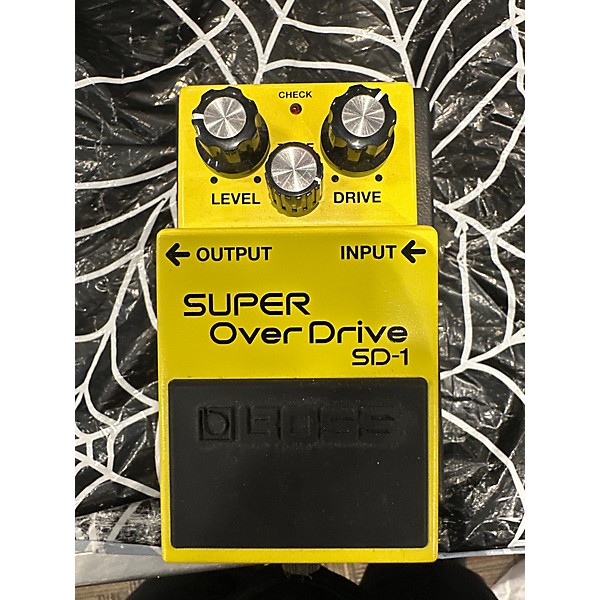 Used BOSS SD1 Super Overdrive Effect Pedal