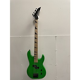 Used Jackson Used Jackson JS1M Neon Green Electric Bass Guitar