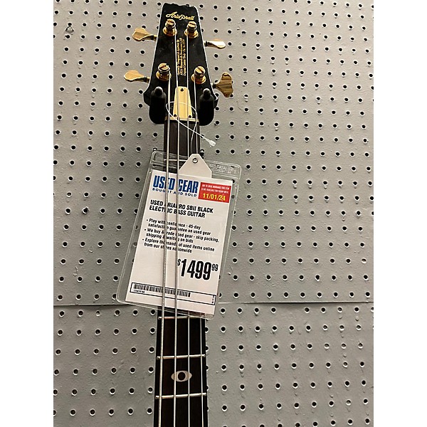 Used Ariapro SbII Black Electric Bass Guitar