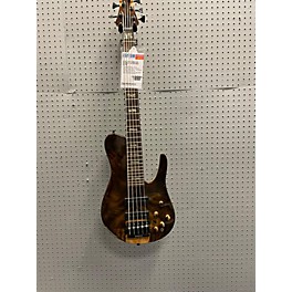 Used Sabian Used Zeline Single Cut Natural Electric Bass Guitar