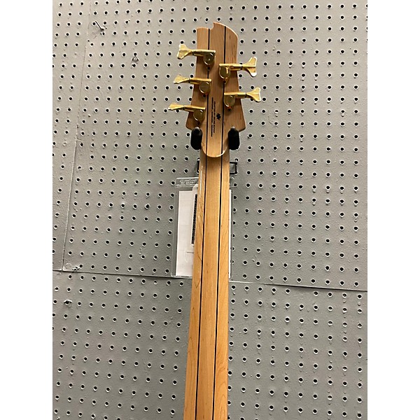 Used Used Zeline Single Cut Natural Electric Bass Guitar