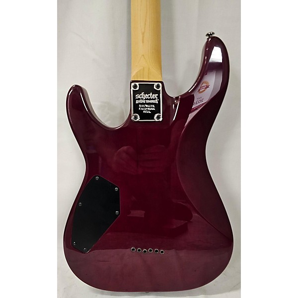 Used Schecter Guitar Research Used Schecter Guitar Research Omen Extreme 6 MAGENTA Solid Body Electric Guitar