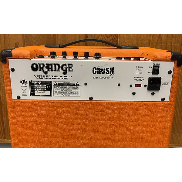 Used Orange Amplifiers Used Orange Amplifiers Crush 50BXT Bass Power Amp