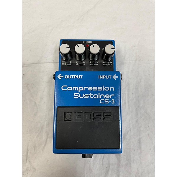 Used BOSS Used BOSS CS3 Compressor Sustainer Effect Pedal