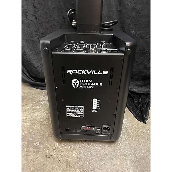 Used Rockville Titan Portable Array Sound Package Guitar Center