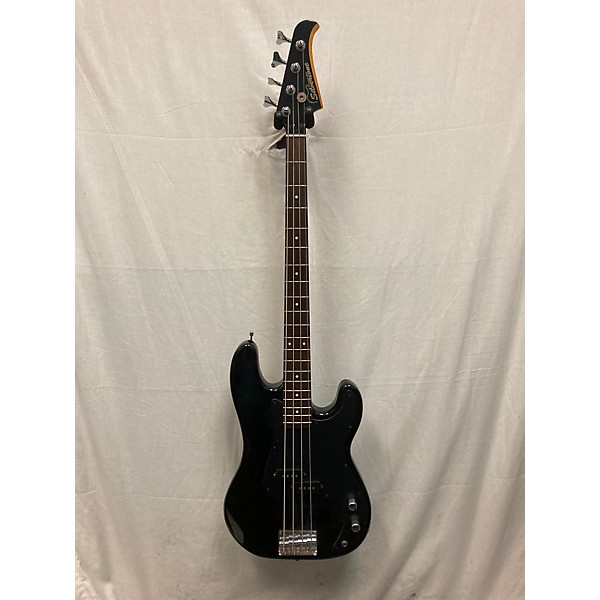 Used Silvertone Used Silvertone SAMEK P BASS Black Electric Bass Guitar