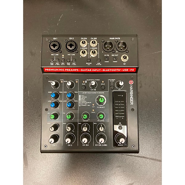 Used Harbinger Used Harbinger LVL LX8 Powered Mixer