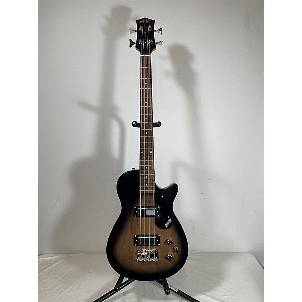 Used Gretsch Guitars Used Gretsch Guitars G2220 Electromatic Jr. Jet Bass II Short Scale Bristol Fog Electric Bass Guitar