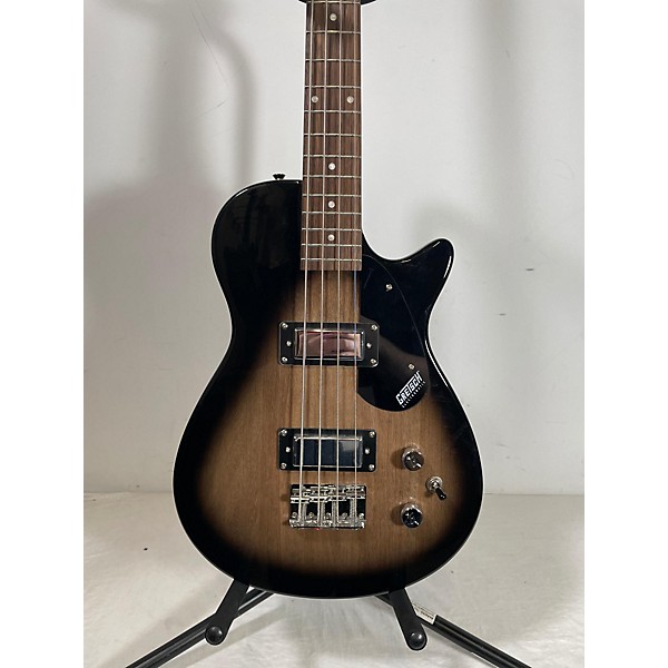 Used Gretsch Guitars Used Gretsch Guitars G2220 Electromatic Jr. Jet Bass II Short Scale Bristol Fog Electric Bass Guitar