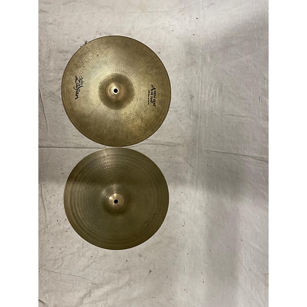 Used Zildjian Used Zildjian New Beat Hi Hat Pair Cymbal