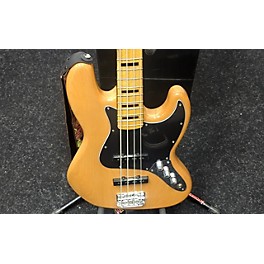 Used Squier Used 2018 Squier Classic Vibe 70s Jazz Bass Natural Electric Bass Guitar