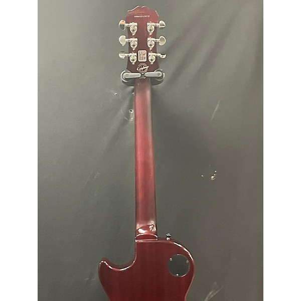 Used Epiphone Used 2010 Epiphone Les Paul Studio Black Cherry Solid Body Electric Guitar