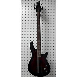 Used Schecter Guitar Research Used Schecter Guitar Research Omen 4 String Black Cherry Electric Bass Guitar