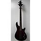 Used Schecter Guitar Research Used Schecter Guitar Research Omen 4 String Black Cherry Electric Bass Guitar thumbnail