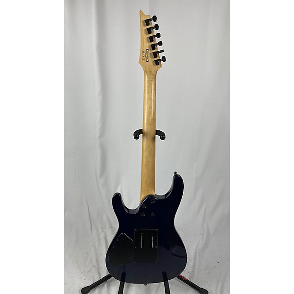 Used Ibanez Used Ibanez S670QM Blue Sapphire Solid Body Electric Guitar