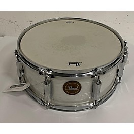 Used Pearl Used Pearl 5.5X14.5 Vision Series Snare Drum Arctic White