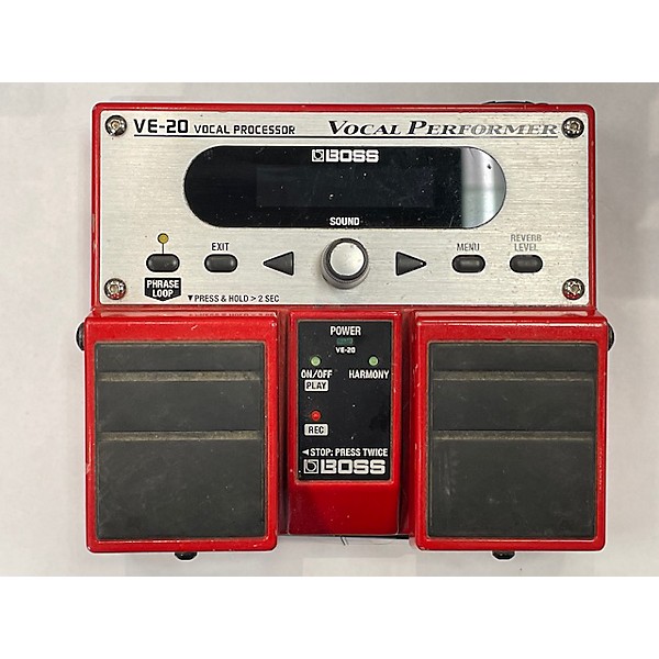 Used BOSS VE20 Vocal Performer Vocal Processor | Guitar Center