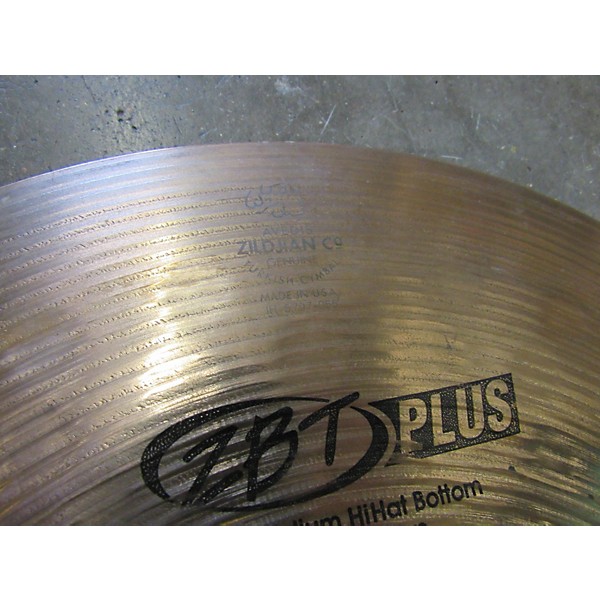 Used Zildjian Used Zildjian ZBT Plus Rock Hi Hats Bottom Cymbal