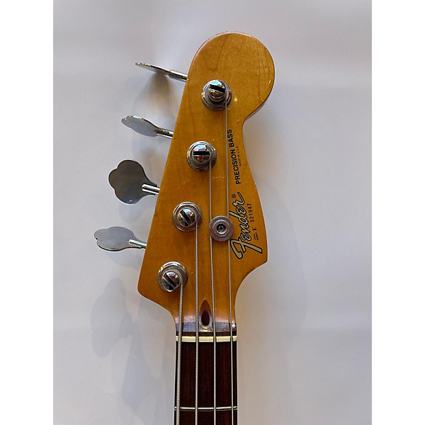 Vintage Fender Vintage 1983 Fender American Standard Precision Bass Sunburst Electric Bass Guitar